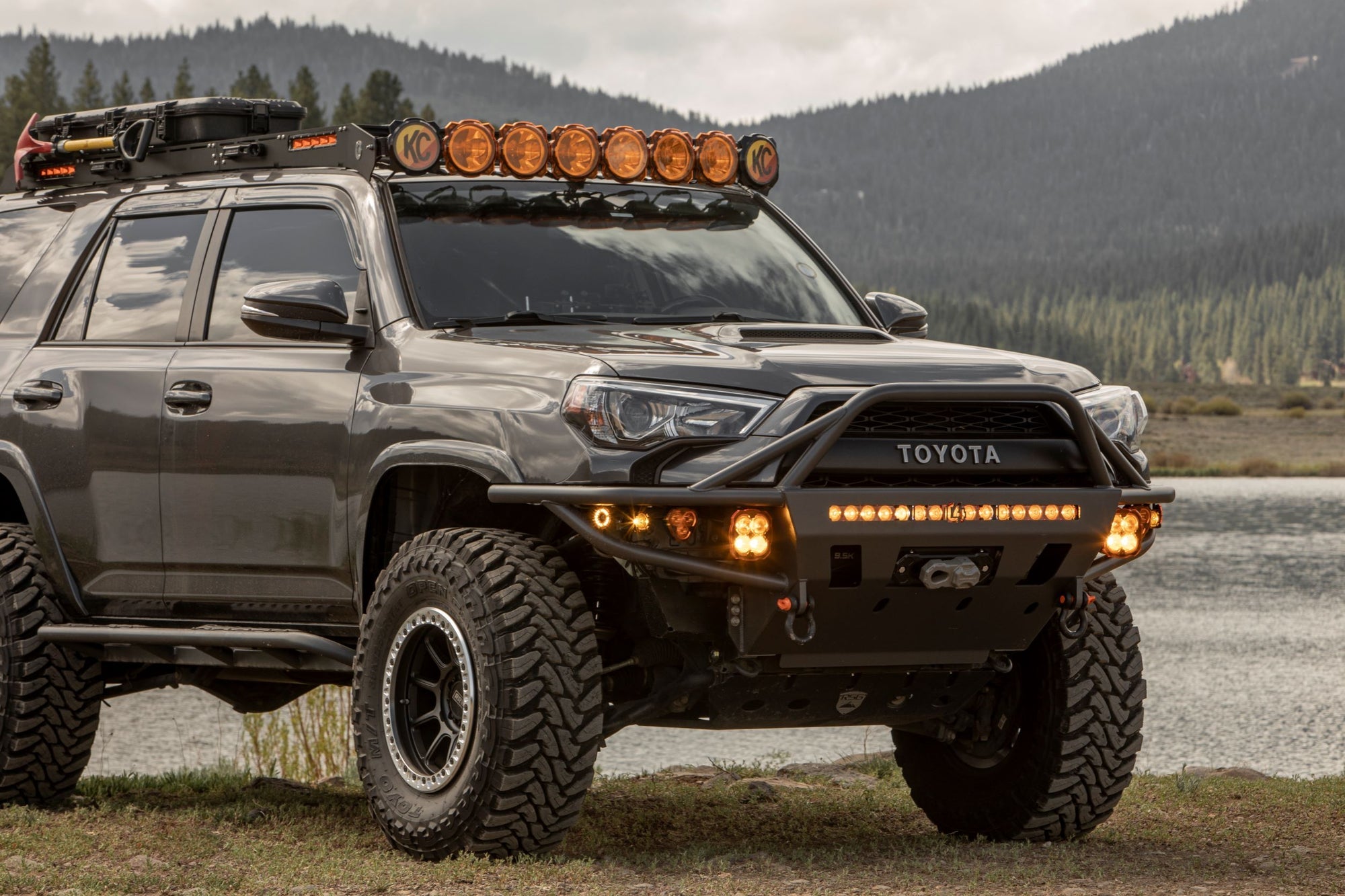 C4 Fabrication 4Runner Hybrid Front Bumper 2014+