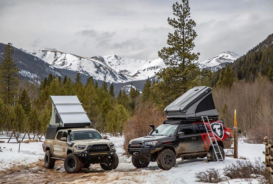 Firestone 4 runner with james baroud black tent