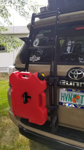 C4 Fabrication Summit Hatch Ladder Rotopax Mount Bracket / 5th Gen / 2010+