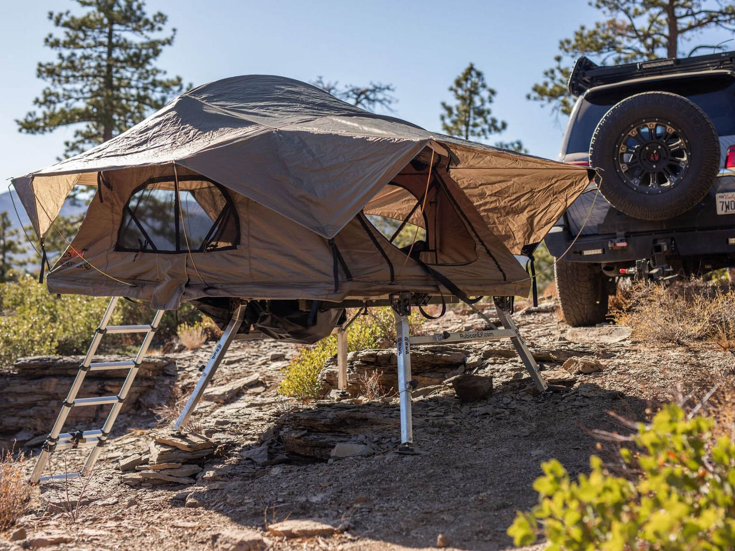 Hitch Tent Rack System