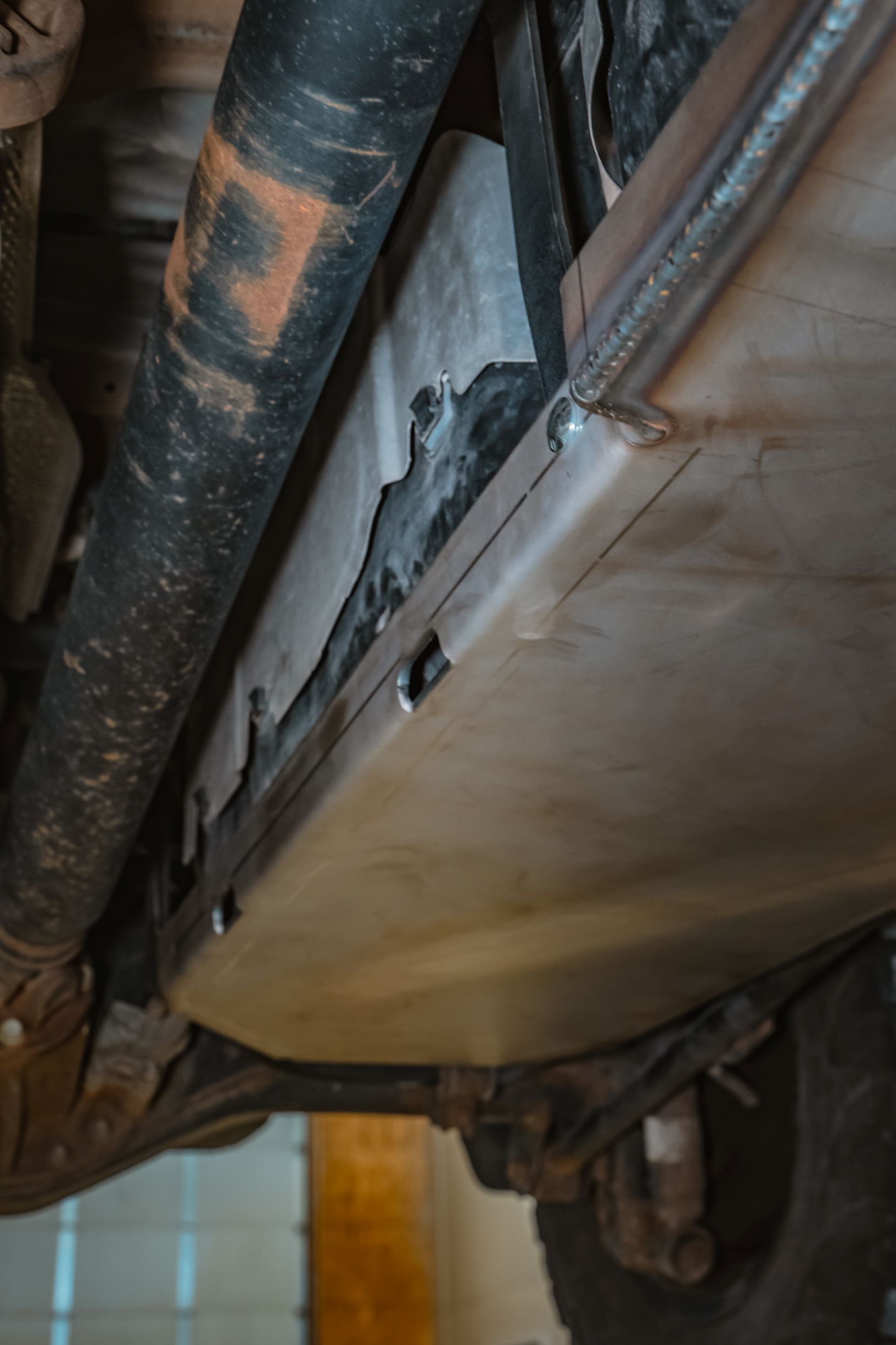 C4 Fabrication GX460 Fuel Tank Skid Plate