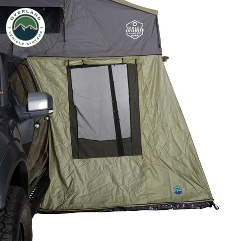 OVS Nomadic 3 Roof Top Tent Annex Green Base With Black Floor & Travel Cover
