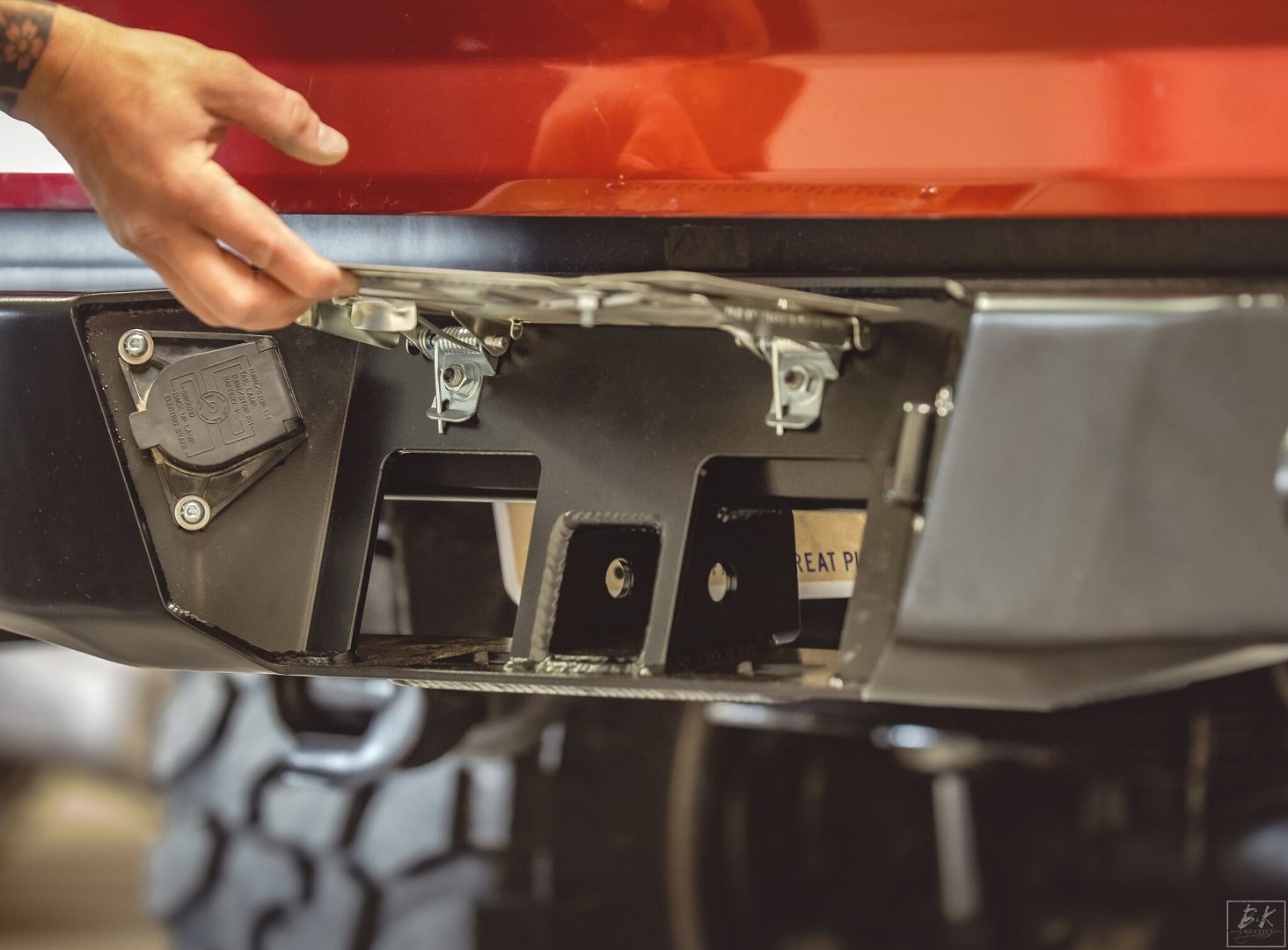 C4 Fabrication Tacoma Overland Rear Bumper / 2nd Gen / 2005-2015