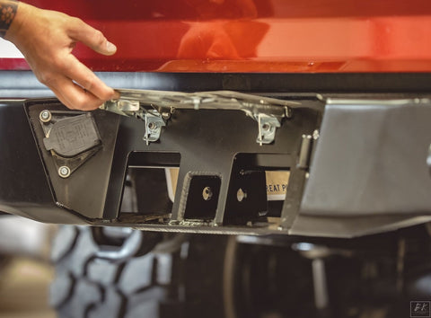 C4 Fabrication Tacoma Overland Rear Bumper / 2nd Gen / 2005-2015