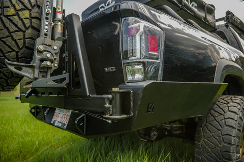 C4 Fabrication Tacoma Overland Series High Clearance  Rear Bumper / 3rd Gen / 2016+